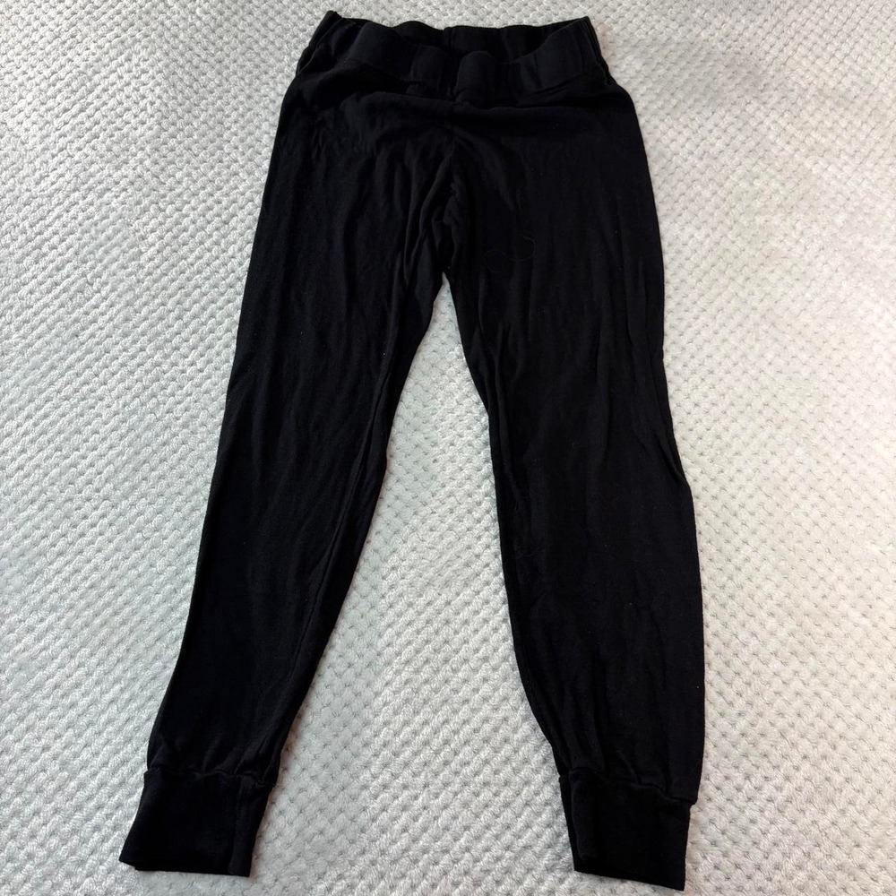 Nation LTD Black Jogger Style Comfy Soft Yoga Lounge Pants Women Small